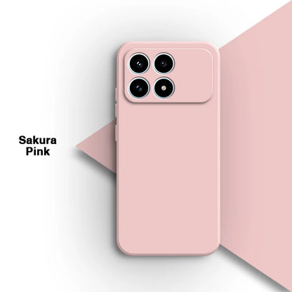 Ultra 5G Solid Color Square Liquid Bumper Phone Case