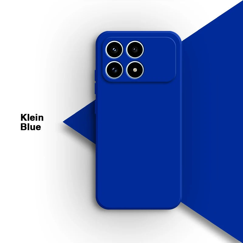 Ultra SolidColor Square Liquid Bumper Phone Case