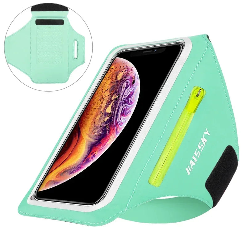 Ultra Zipper Running Armbands For iPhone 16 15 14 13 12