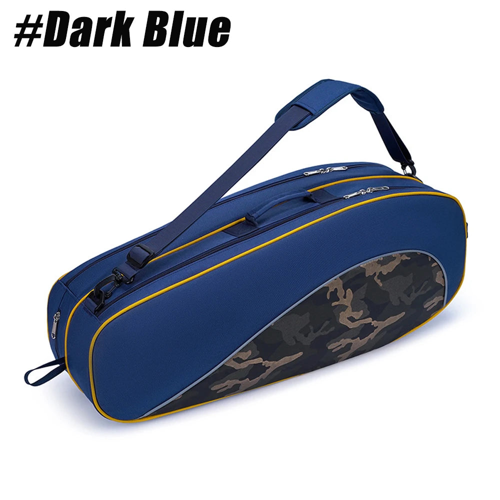 Unisex 3-Ways Carry Padded Designer Tennis Bag