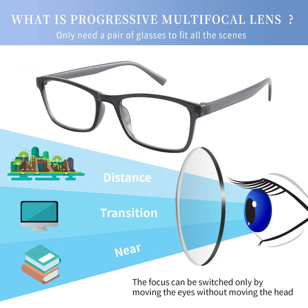 Stylish reading glasses with oval style and transparent lenses.