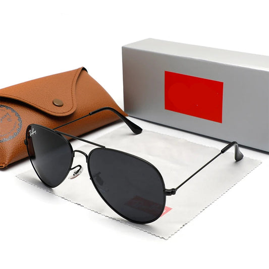 Unisex Anti-Reflection Pilot Polarized Sunglasses