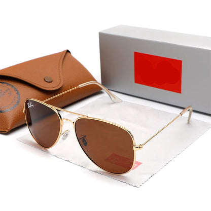 Unisex Anti-Reflection Pilot Polarized Sunglasses