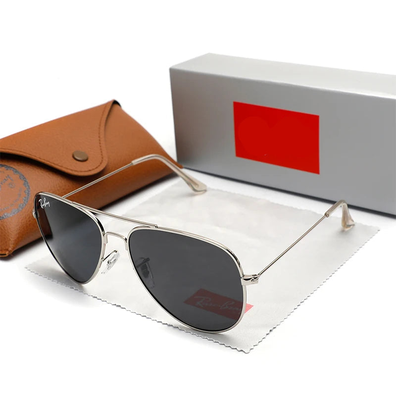 Unisex Anti-Reflection Pilot Polarized Sunglasses
