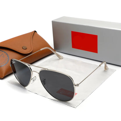 Unisex Anti-Reflection Pilot Polarized Sunglasses