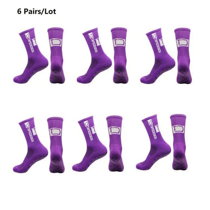 Unisex Anti-Slip Sports Mid Calf Socks