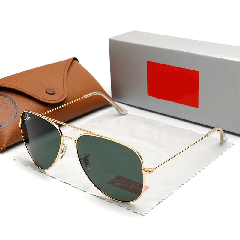 Unisex Anti-Reflection Pilot Polarized Sunglasses