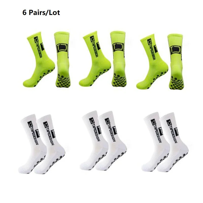 Unisex Anti-Slip Sports Mid Calf Socks