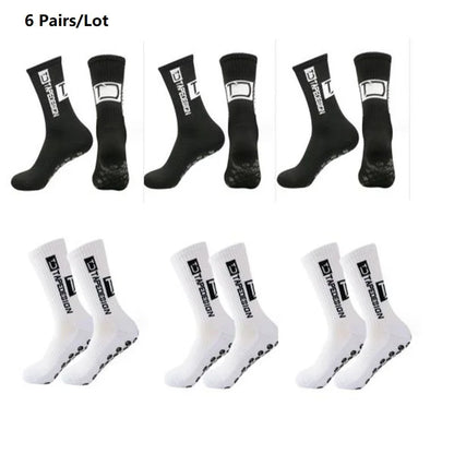 Unisex Anti-Slip Sports Mid Calf Socks