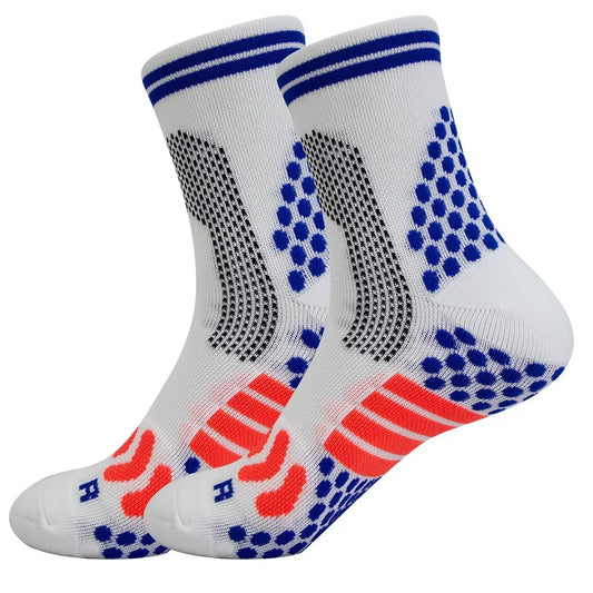Unisex Breathable Mid Crew Aero Cycling Socks