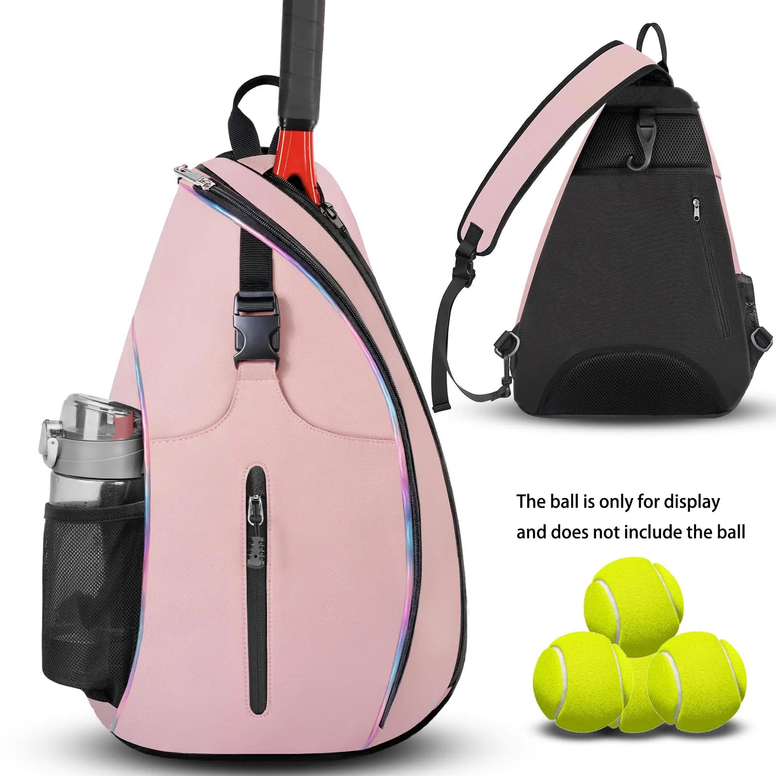 Unisex Crossbody Water Resistant Tennis Sling Bag