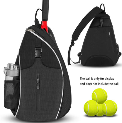 Unisex Crossbody Water Resistant Tennis Sling Bag