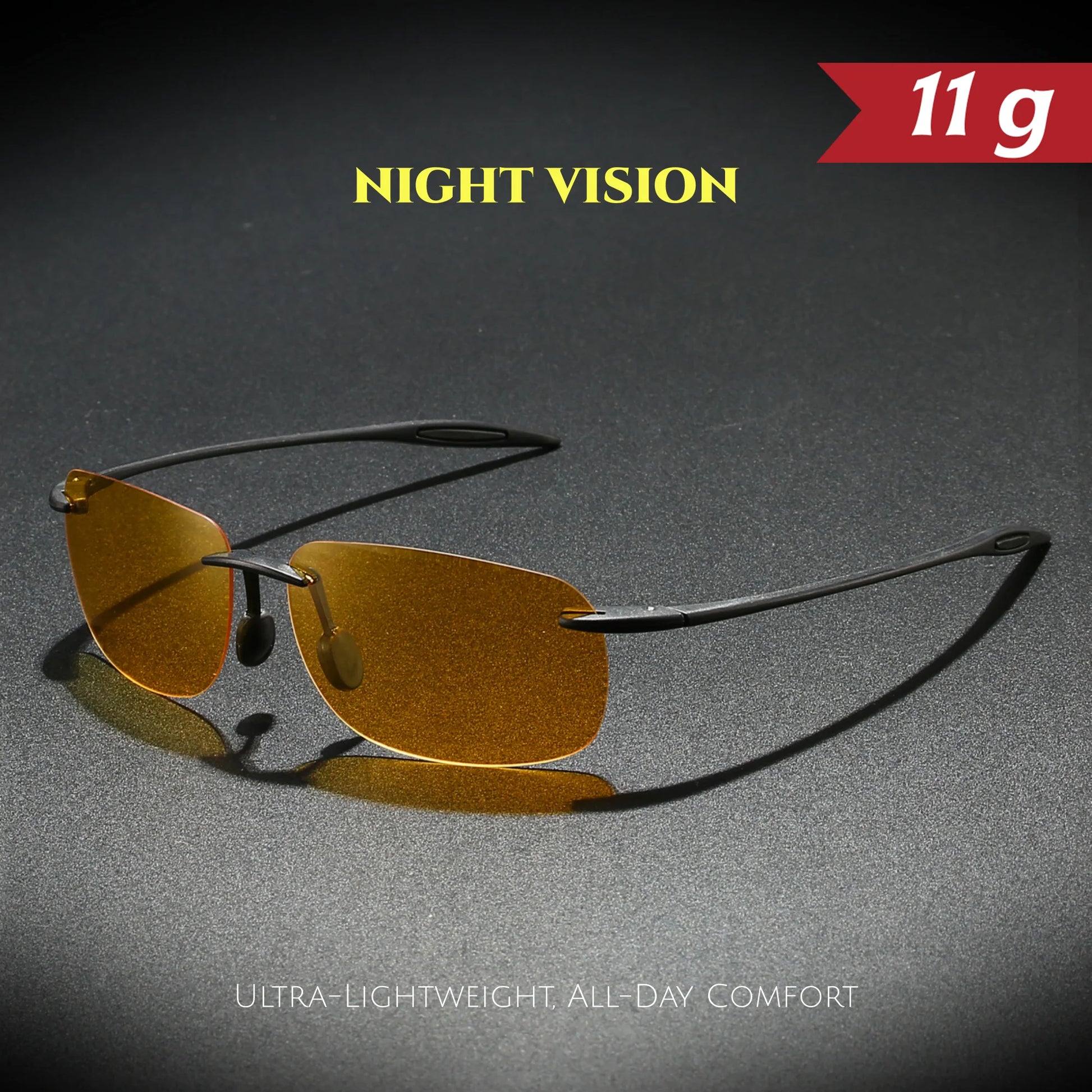 Unisex Flexible Frameless Polarized Aviator Sunglasses