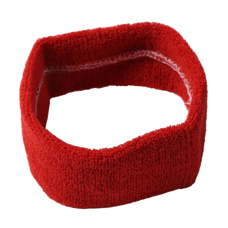 Unisex Gym Fitness Tennis Cotton Stretch Headbands