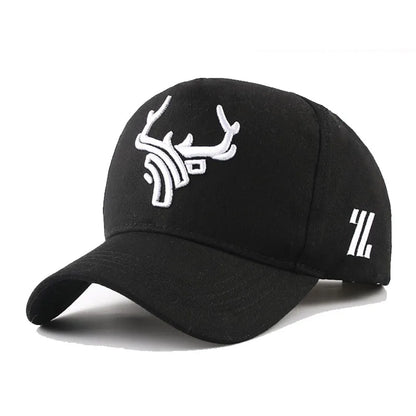 Unisex Horns Embroidery Tactical Baseball Caps