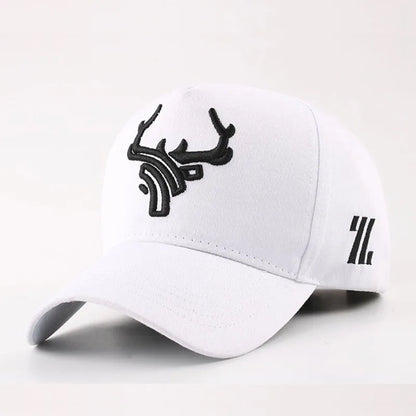 Unisex Horns Embroidery Tactical Baseball Caps
