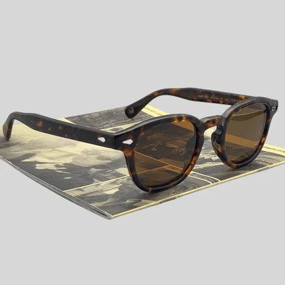 Unisex Luxury Acetate Frame Retro Polarized Sunglasses