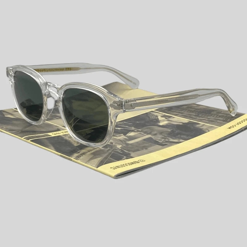 Unisex Luxury Acetate Frame Retro Polarized Sunglasses
