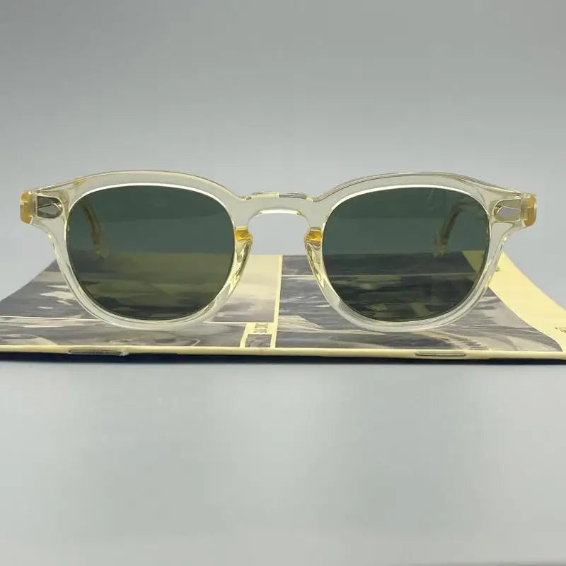 Unisex Luxury Acetate Frame Retro Polarized Sunglasses