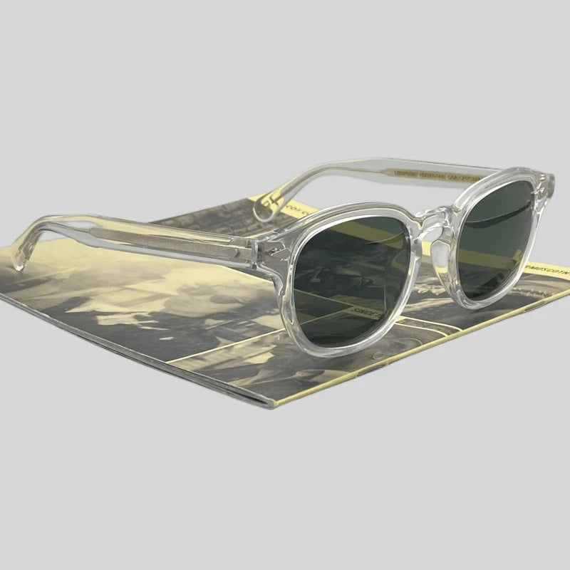 Unisex Luxury Acetate Frame Retro Polarized Sunglasses