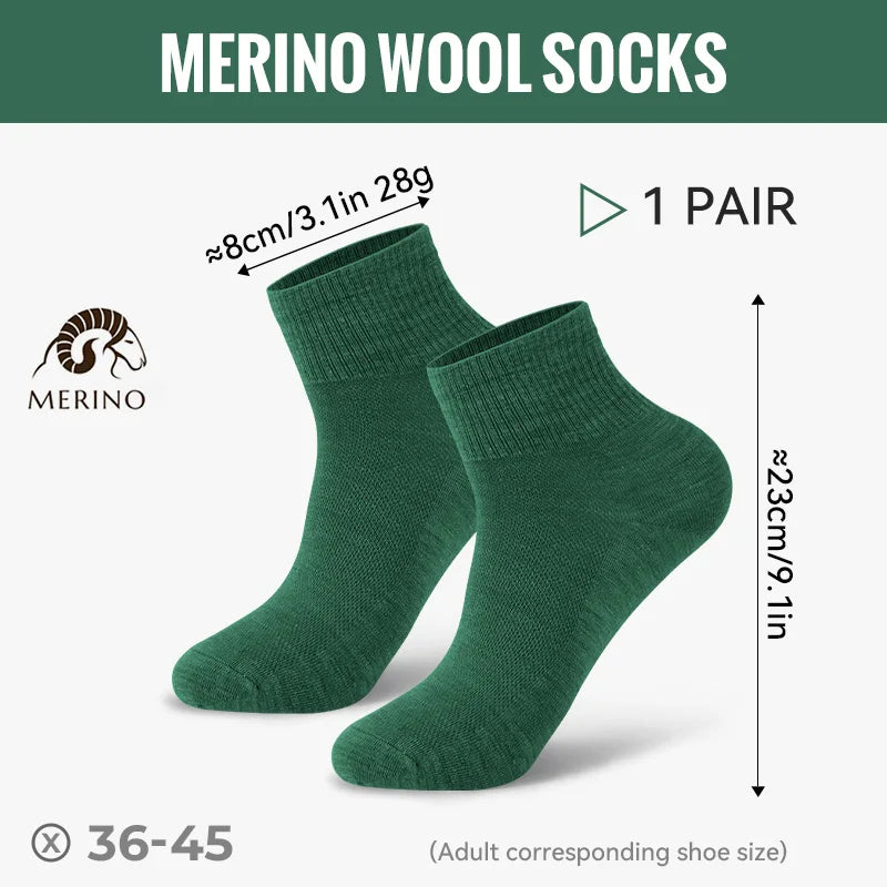 Unisex Merino Wool Hiking Socks