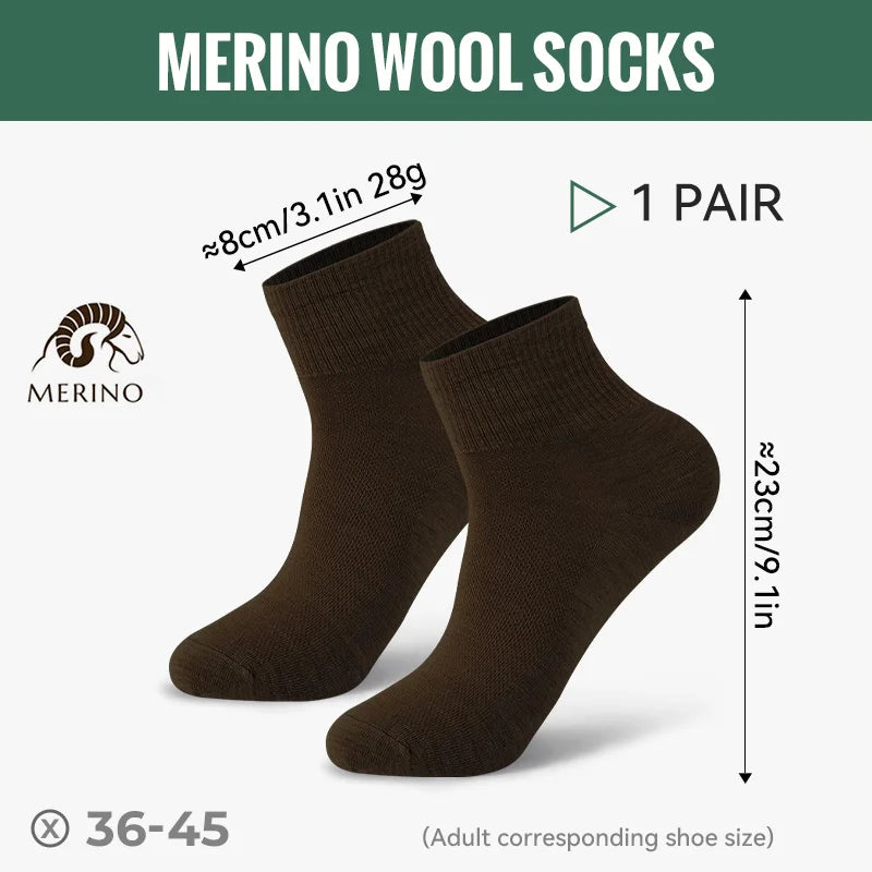 Unisex Merino Wool Hiking Socks