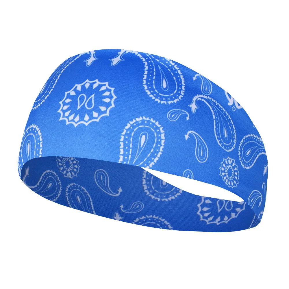 Unisex Printed Quick-Dry Winter Running Headband