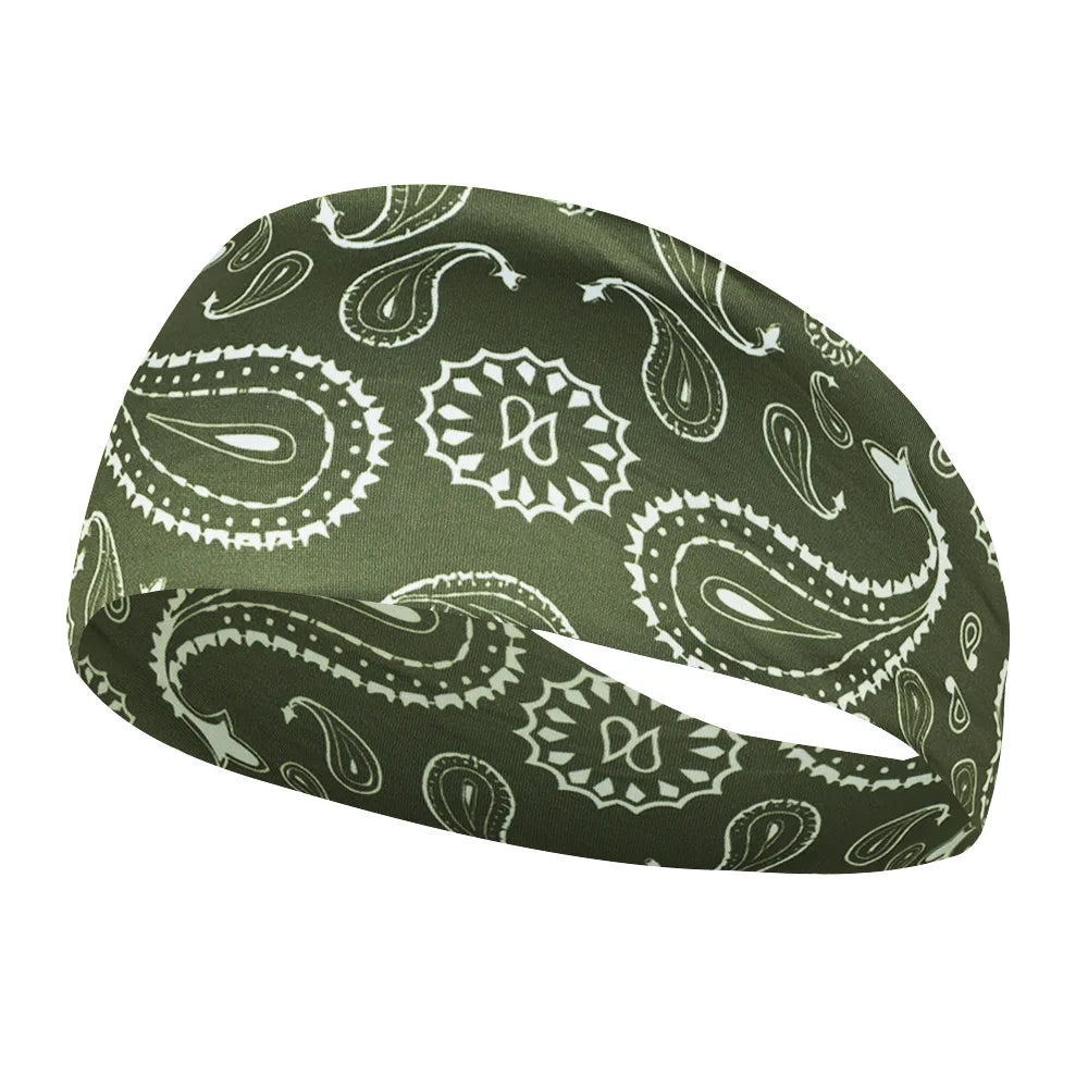 Unisex Printed QuickDry Winter Running Headband