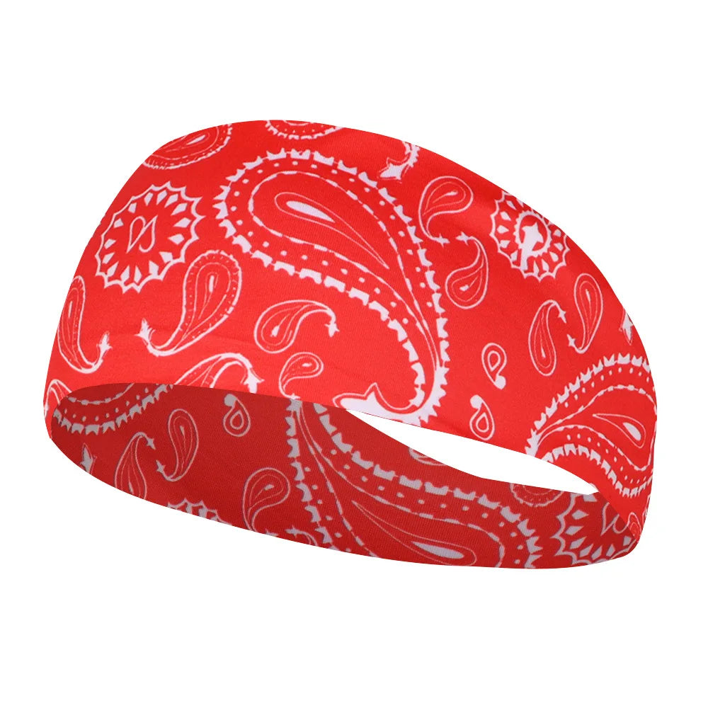 Unisex Printed Quick Dry Winter Running Headband