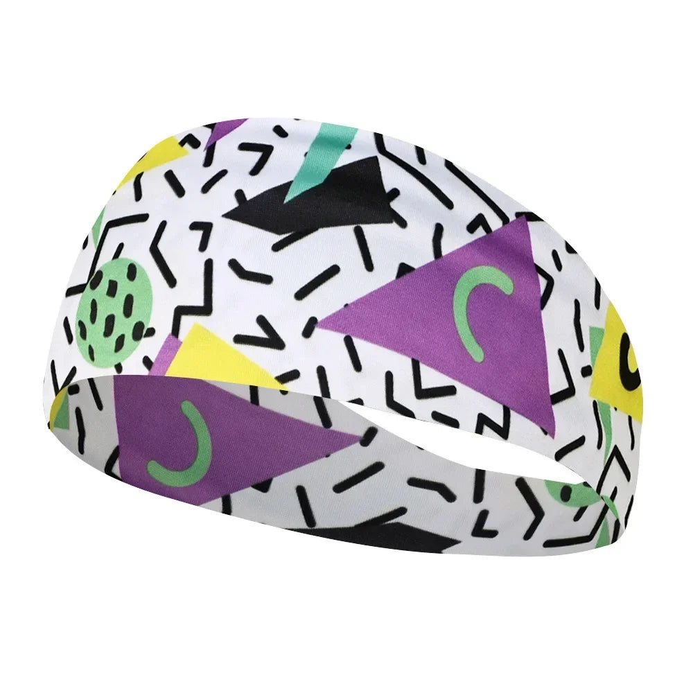 Unisex Printed Thin Elastic Headband