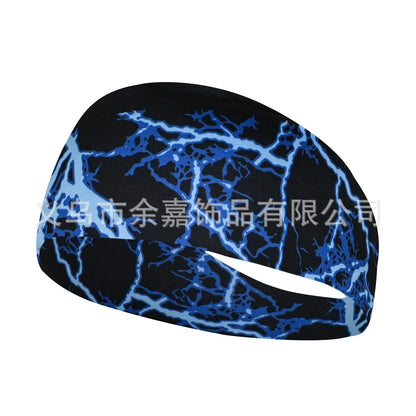 Unisex Printing Breathable Elastic Sports Headband