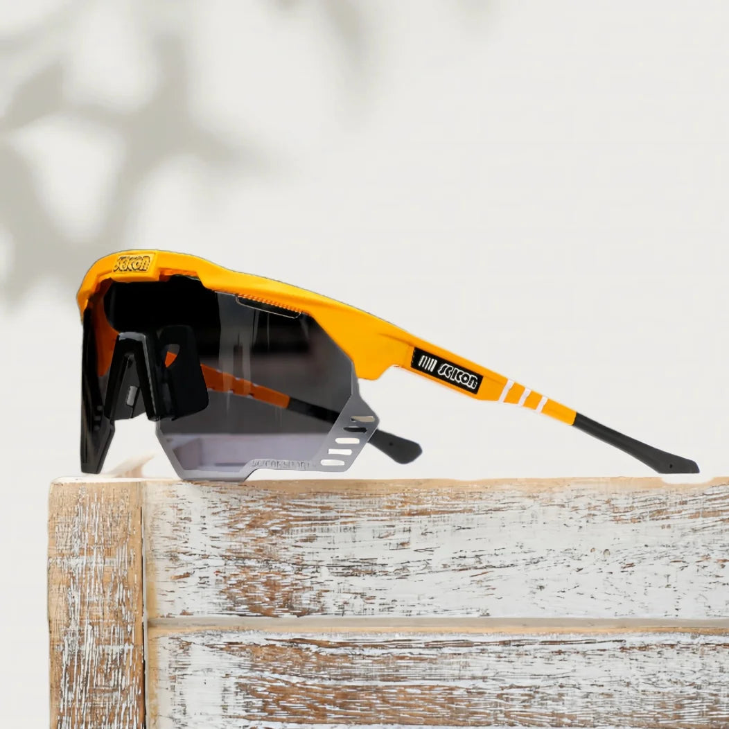 Unisex Sports UV400 Photochromic Cycling Sunglasses