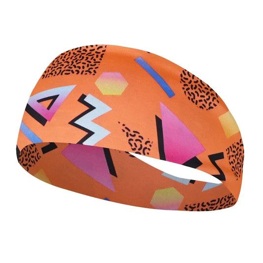 Unisex Sports Printed Thin Elastic Headband