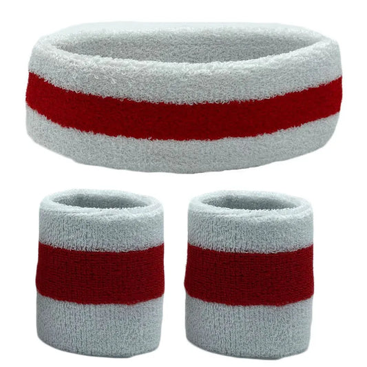 Unisex Sweat Towel Tennis Wristbands Headband