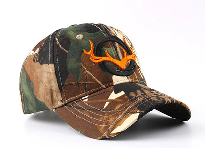 Unisex Horns Embroidery Tactical Baseball Caps