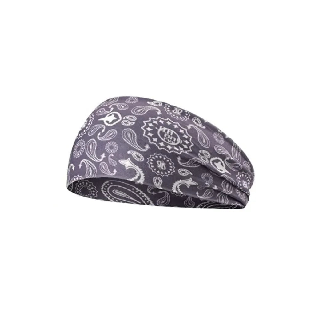 Unisex Breathable Tennis Wide Athletic Headband