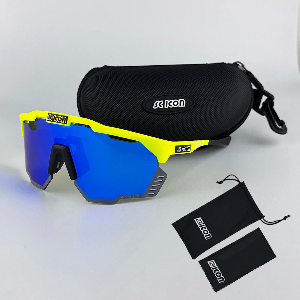 Unisex UV400 Mountain Biking Sunglasses With Box