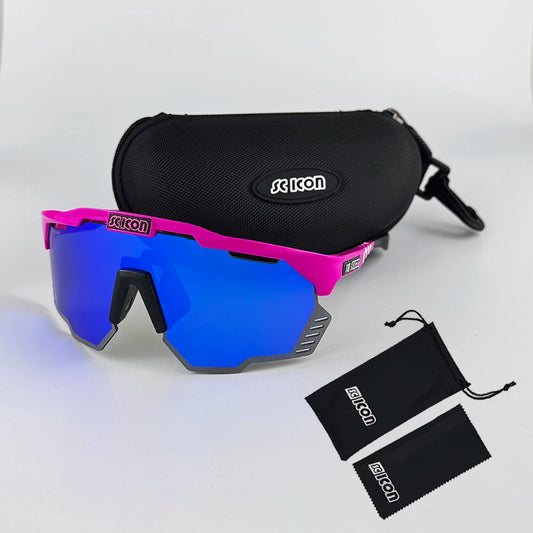Unisex UV400 Mountain Biking Sunglasses With Box