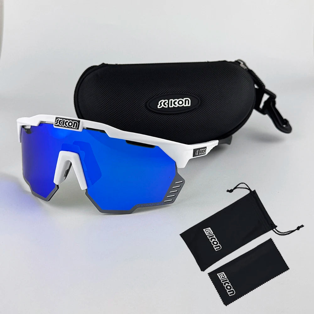 Unisex UV400 Mountain Biking Sunglasses With Box