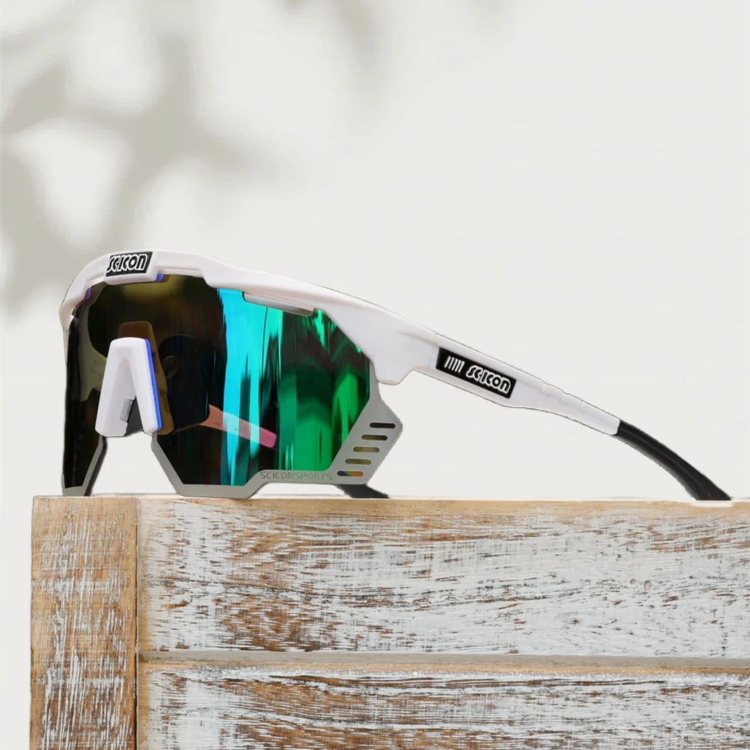 Unisex UV400 Photochromic Cycling Sunglasses