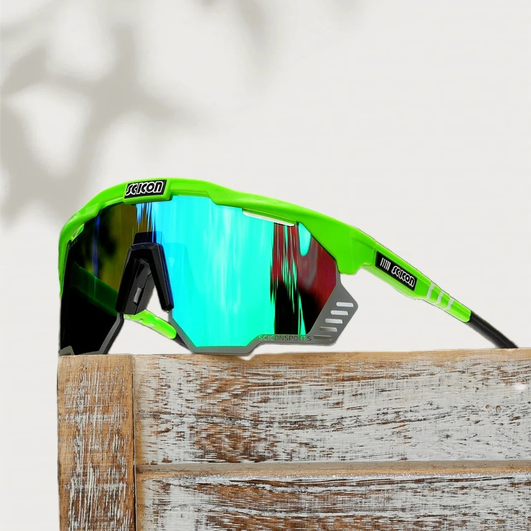 Unisex UV400 Photochromic Cycling Sunglasses
