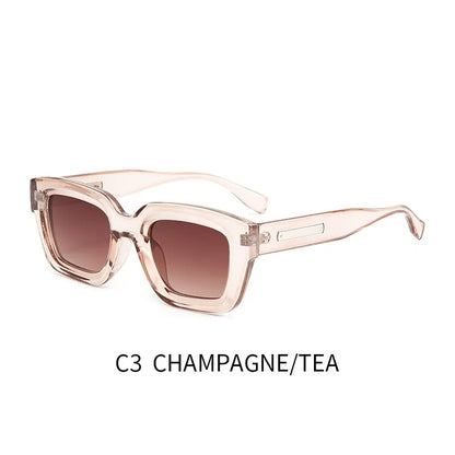 Unisex Classic UV400 Retro Square Sunglasses