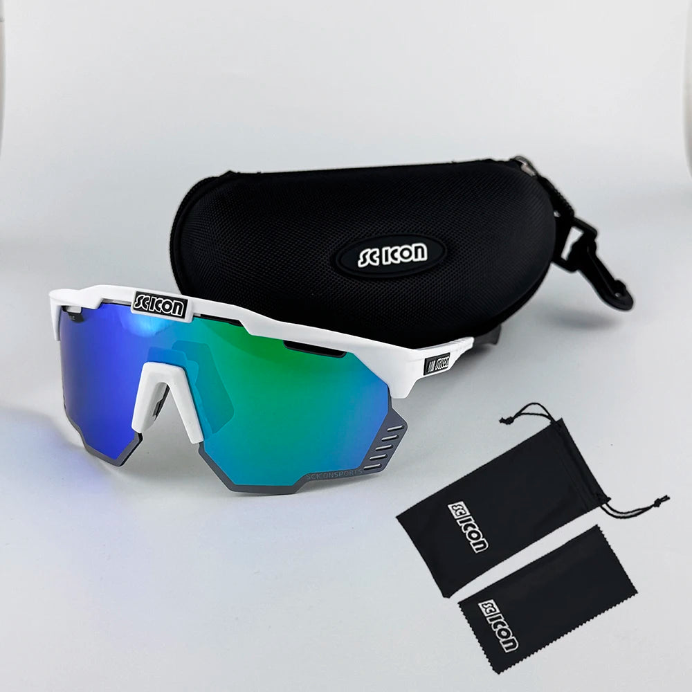 Unisex UV400 Mountain Biking Sunglasses With Box