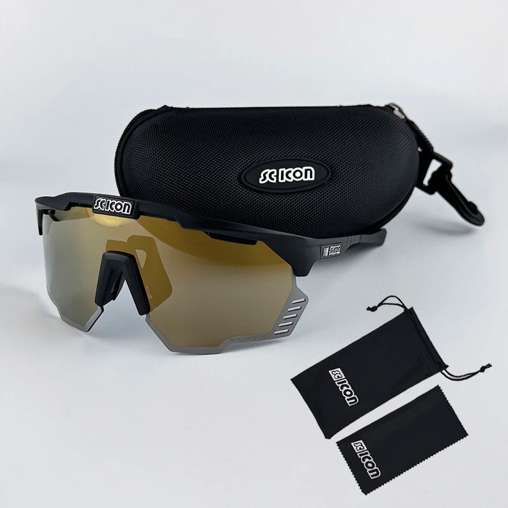 Unisex UV400 Mountain Biking Sunglasses With Box
