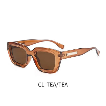 Unisex Classic UV400 Retro Square Sunglasses