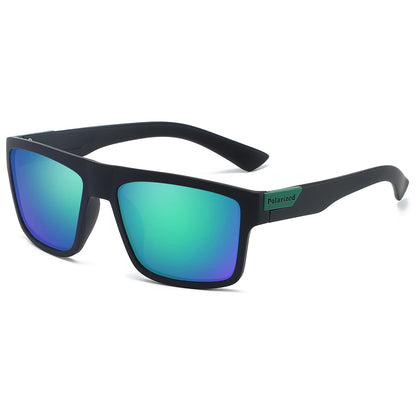 Unisex Vintage Driving Polarized Square Sunglasses