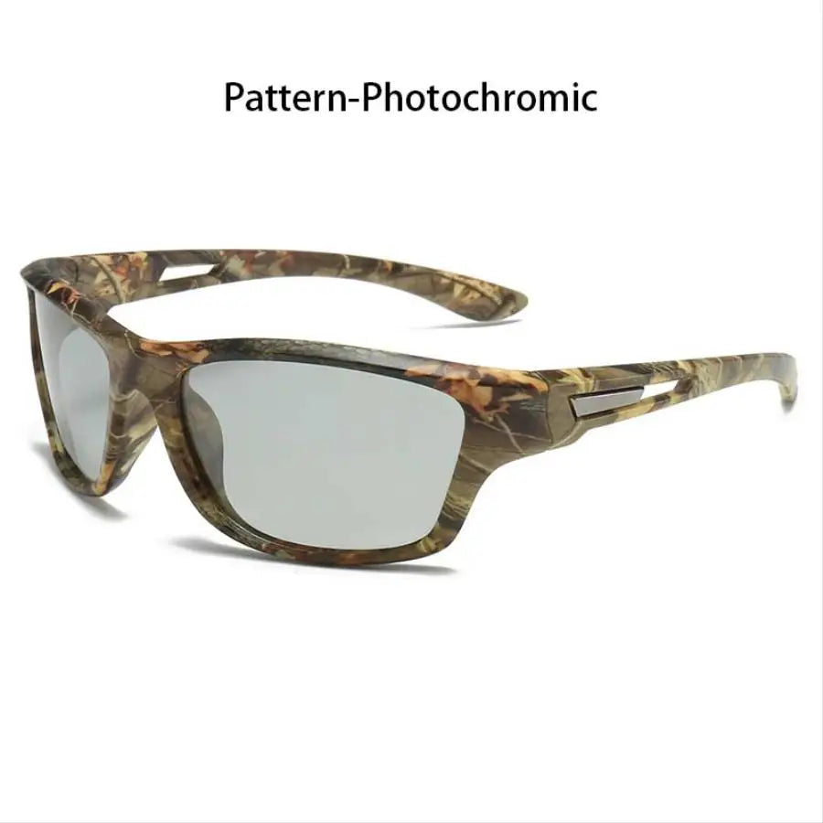 Unisex Vintage Square Polarized Fishing Sunglasses