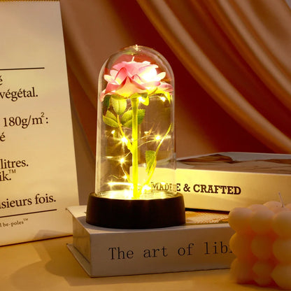 Eternal Gold Foil Rose - Creative LED Night Light Flower Valentine Gift