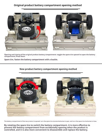 WPL D12 RC Simulation rc Drift Truck