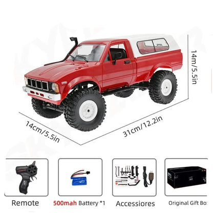 WPL C24-1 1:16 RC Rock Crawler with LED Light